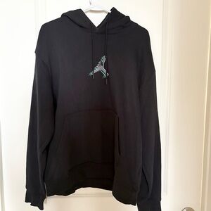 Michael Jordan MJ Black pullover sweatshirt size M